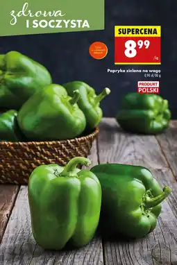 Biedronka Papryka zielona 1 kg Biedronka oferta