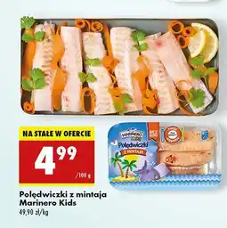 Biedronka Polędwiczki z mintaja Marinero Kids oferta