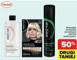 Carrefour Wszystkie kosmetyki do stylizacji włosów marki Syoss oferta