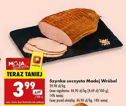 Biedronka Szynka soczysta Madej Wróbel oferta