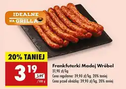 Biedronka Frankfuterki Madej Wróbel oferta