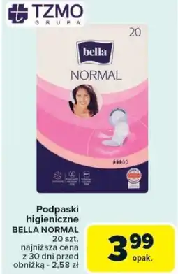 Carrefour Podpaski higieniczne BELLA NORMAL oferta