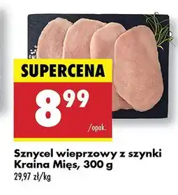 Biedronka Sznycle wieprzowe z szynki Kraina Mięs oferta