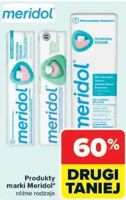 Carrefour Produkty marki Meridol oferta