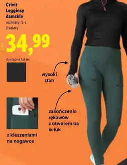 Lidl Legginsy damskie Crivit oferta