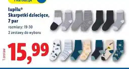 Lidl Skarpetki dziecięce Lupilu oferta