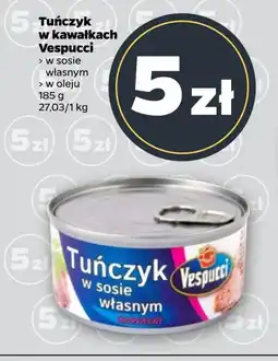 Netto Tuńczyk w sosie własnym Vespucci oferta