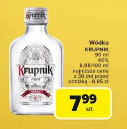 Carrefour Wódka Krupnik oferta