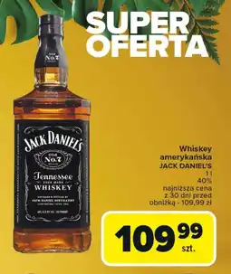 Carrefour Whiskey Jack Daniel's oferta