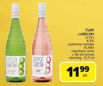 Carrefour Cydr Lubelski oferta