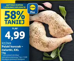 Lidl Ćwiartka z kurczaka Rzeźnik oferta