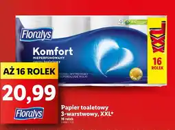 Lidl Papier toaletowy Floralys oferta
