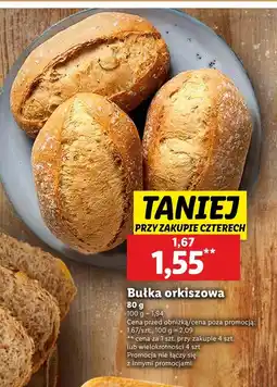 Lidl Bułka orkiszowa oferta