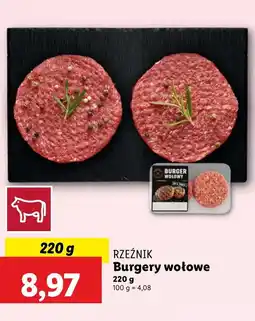 Lidl Burgery Rzeźnik oferta