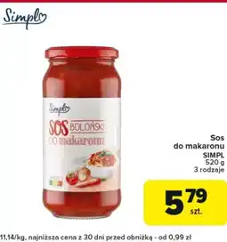 Globi Sos Simply oferta
