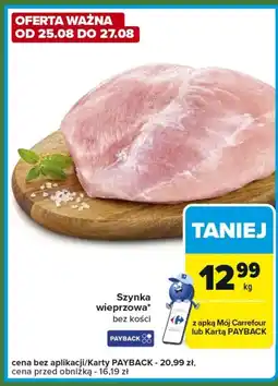 Carrefour Express Szynka Carrefour oferta