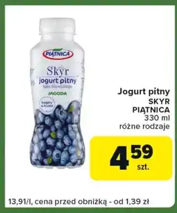 Carrefour Express Jogurt pitny Piątnica oferta