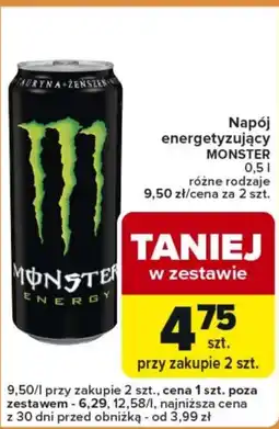 Carrefour Express Napój energetyczny Monster oferta