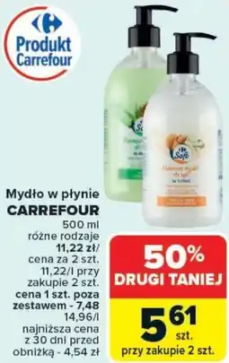 Carrefour Mydło w płynie CARREFOUR oferta