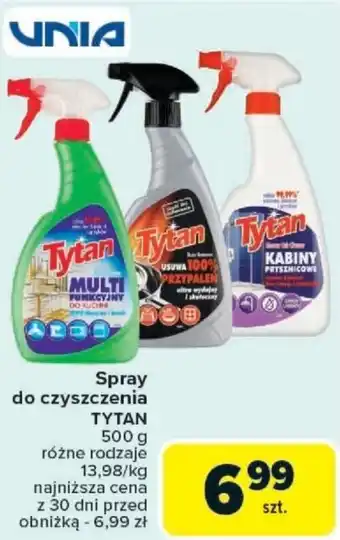 Carrefour Spray do czyszczenia TYTAN oferta