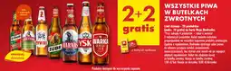 Biedronka WSZYSTKIE PIWA W BUTELKACH ZWROTNYCH oferta