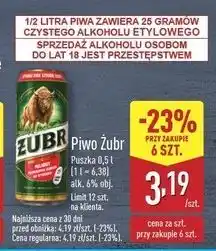 ALDI Piwo Żubr 1768 oferta