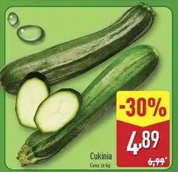 ALDI Cukinia zielona oferta