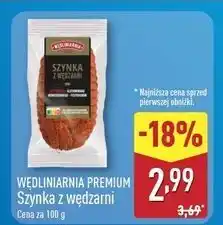 ALDI Szynka z wędzarni Wędliniarnia Classic oferta