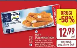 ALDI Złote paluszki rybne z fileta Frosta oferta