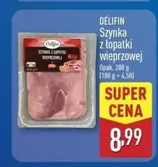 ALDI Szynka z łopatki wieprzowej Delifin oferta