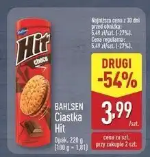 ALDI Ciastka czekoladowe Hit oferta
