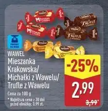 ALDI Galaretki w czekoladzie miks Wawel Mieszanka Krakowska oferta