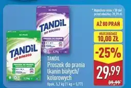 ALDI Proszek do prania classic Tandil oferta