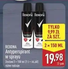 ALDI Dezodorant invisible black & white Rexona Men Invisible oferta