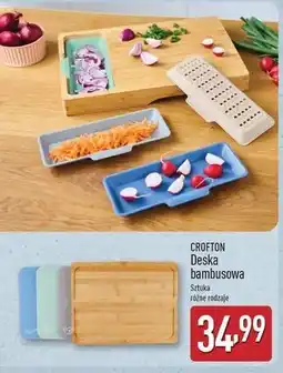 ALDI Deska do krojenia bambusowa 30 x 40 3 cm Crofton oferta