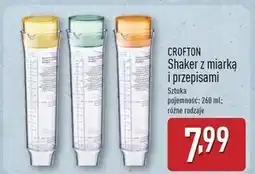 ALDI Shaker z miarką 260 ml Crofton oferta