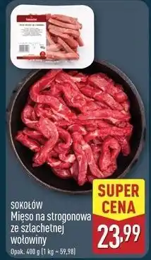 ALDI Strogonoff wołowy Sokołów oferta