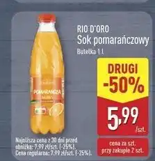 ALDI Sok pomarańczowy Rio D'oro oferta