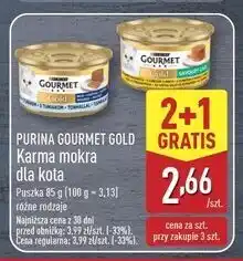 ALDI Karma dla kota królik Purina Gourmet Gold oferta