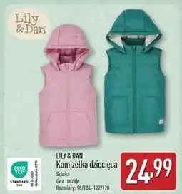 ALDI Kamizelka dziecięca 98/104-122/128 Lily & Dan oferta