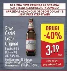 ALDI Piwo Cesky Lezak Original oferta