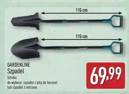 ALDI Szpadel z piłą do korzeni Gardenline oferta