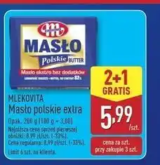 ALDI Masło ekstra Mlekovita Polskie oferta