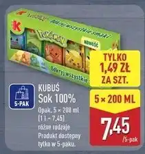 ALDI Napój pokemon Kubuś oferta