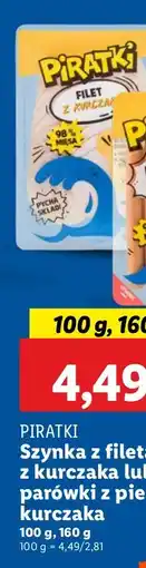 Lidl Szynka z fileta z kurczaka Piratki oferta