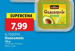 Lidl Guacamole z limonką El Tequito oferta