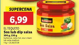 Lidl Sos salsa El Tequito oferta