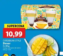 Lidl Deser mango lub dulce de leche CARIBBEAN STYLE oferta