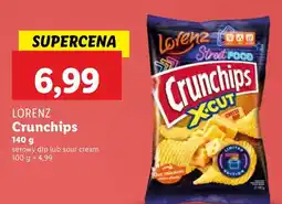 Lidl Chipsy Crunchips Lorenz oferta