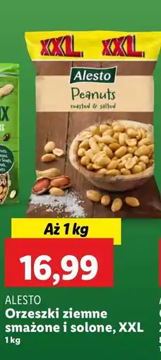 Lidl Orzeszki ziemne smażone i solone XXL Alesto oferta